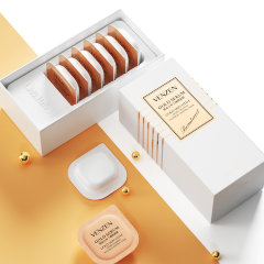 Venzen Ночная маска для лица с золотом и ферментами Gold Skin Little Hydra Smooth Pudding Sleeping Mask, 7,5г*8шт