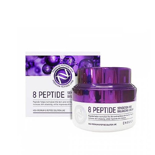 Enough Восстанавливающий крем с пептидами 8 Peptide Sensation Pro Balancing Cream, 50мл