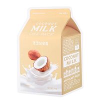 A'Pieu Тканевая маска для лица с молочными протеинами и экстрактом кокоса Coconut Milk One-Pack, 21 гр 