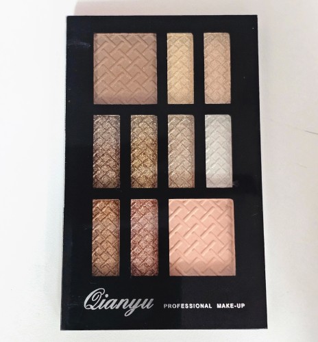 Qianiyu Тени для век 10 цветов, 12г