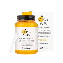 Farmstay Увлажняющая ампульная сыворотка с юдзу Citrus Yuja Vitalizing Ampoule, 250мл