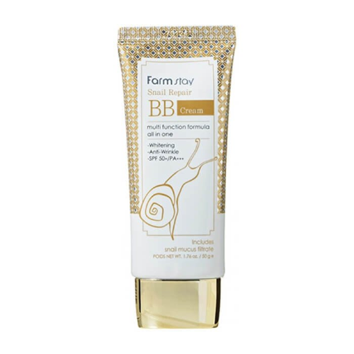 FarmStay BB крем с улиточным муцином Snail Repair BB Cream, 50г