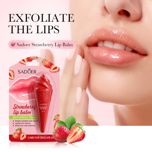 Sadoer Увлажняющий бальзам для губ "Мороженое" Care For Delicate Lips, 6г