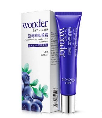 BioAqua Крем для кожи вокруг глаз с экстрактом черники успокаивающий Wonder Eye Cream, 20г