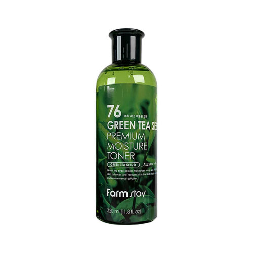 Farm Stay Увлажняющий тонер с семенами зеленого чая Green Tea Seed Premium Moisture Toner, 350мл