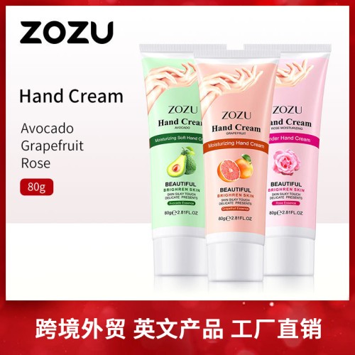 Zozu Увлажняющий крем для рук Moisturizing Hand Cream, 80г