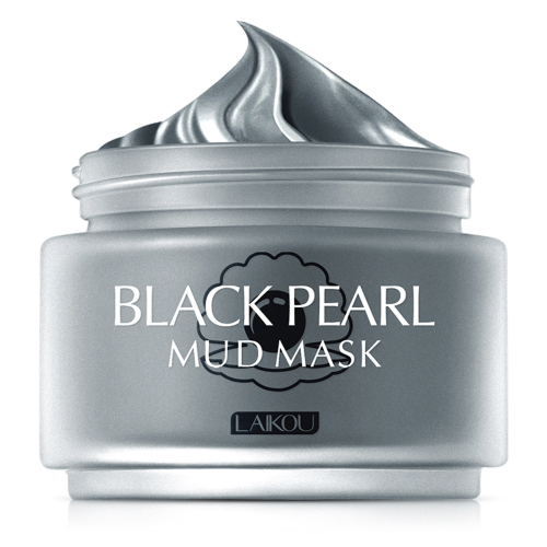 Laikou Грязевая маска для лица с черным жемчугом Black Pearl Mud Mask, 85г