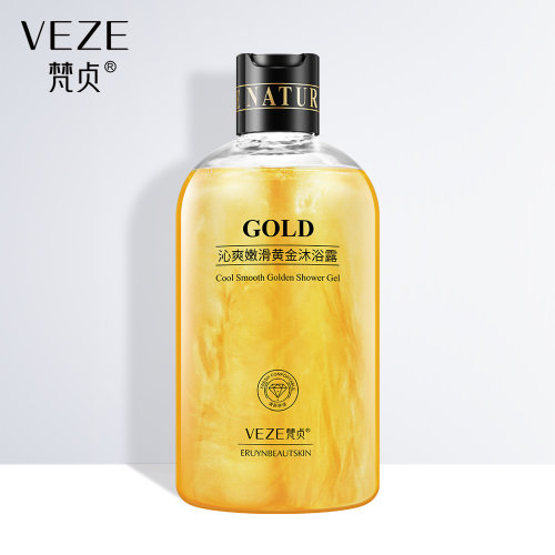 Veze Увлажняющий гель для душа с экстрактом лайма Gold Cool Smooth Golden Shower Gel, 550мл