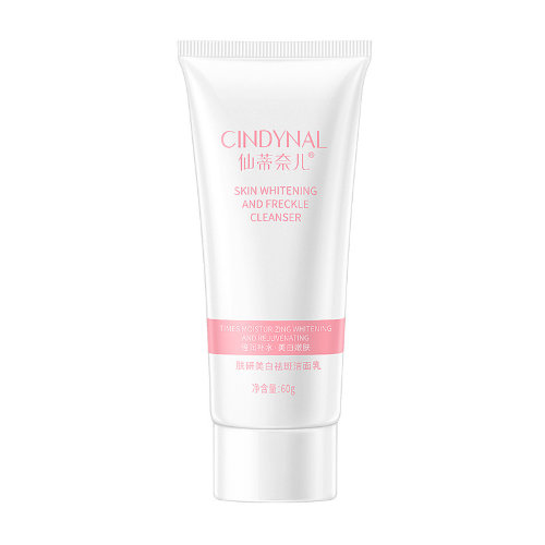 Cindynal Очищающее отбеливающее средство для лица против веснушек Skin Whitening And Freckle Cleanser, 60г