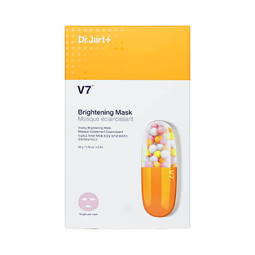 Dr.Jart+ Осветляющая витаминизированная тканевая маска V7 Brightening Mask, 30г*5шт