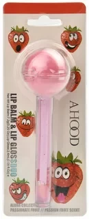 Ahood Блеск-бальзам для губ двухсторонний 2 в 1 Lip Balm & Lip Glossduo, 7,2г