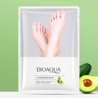 BioAqua Маска-носочки с экстрактом авокадо Avocado Niacinamide Moisturizing Foot Mask, 35 г