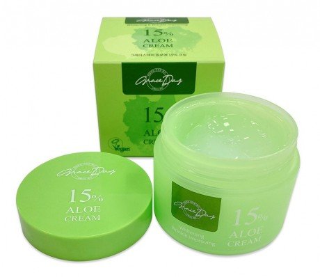 Grace Day Крем успокаивающий с экстрактом алоэ Aloe 15% Сream, 50мл