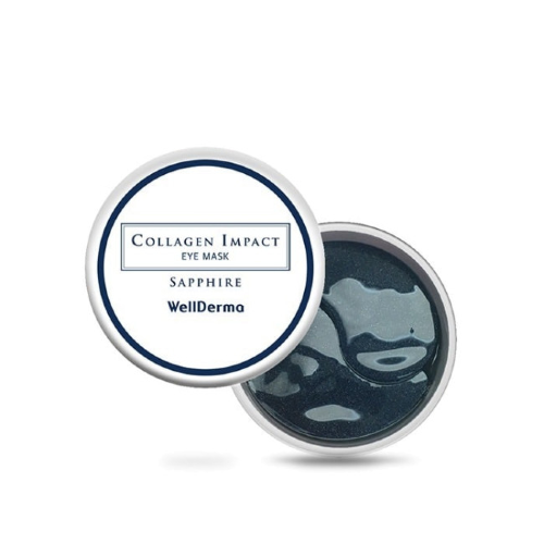 Wellderma Патчи для кожи вокруг глаз с морским коллагеном Collagen Impact Sapphire Eye Mask, 60шт