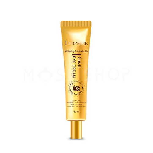 Deoproce Крем для кожи вокруг глаз с муцином улитки Snail Eye Cream, 40мл