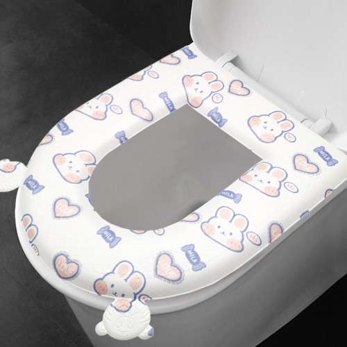 Водонепроницаемый чехол на ободок унитаза, 1шт