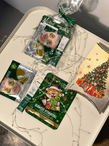 Evazia Подарочный набор в новогоднем дизайне «Зеленый», 1шт