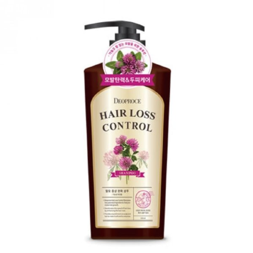 Deoproce Шампунь для волос с экстрактом клевера Hair Loss Control Shampoo, 510мл