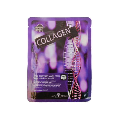 May Island Тканевая маска для лица с коллагеном Real Essence Mask Pack Collagen, 25мл*10шт