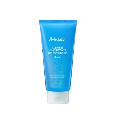 JMsolution Увлажняющий гель для лица и тела с экстрактом эдельвейса Edelweiss Glacier Water Alps Soothing Gel Snow, 300мл