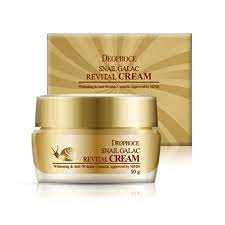 Deoproce Обновляющий крем для лица с улиточным муцином Snail Galac-tox Revital Skin Care Cream, 50г