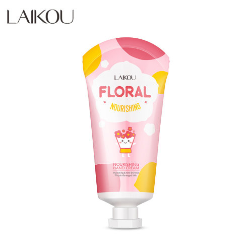 Laikou Крем для рук с цветочными экстрактами Floral Nourishing Hand Cream, 50г