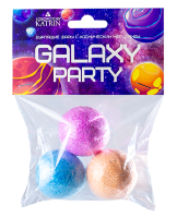 Лаборатория Катрин Бурлящие шары для ванн "Galaxy Party", 120г