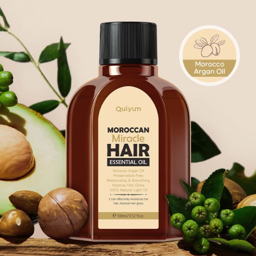 Quiyum Марокканское аргановое масло для волос Morocco Argan Oil, 100мл