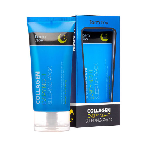 FarmStay Увлажняющая ночная маска с коллагеном Collagen Every Night Sleeping Pack, 120мл