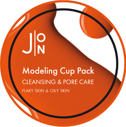 J:on Альгинатная маска очищение и сужение пор Cleansing & Pore Care Modeling Pack, 18г