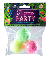 Лаборатория Катрин Бурлящие шары для ванн "Tropical Party", 120г