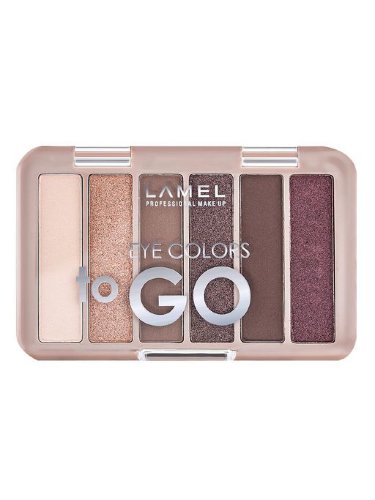 Lamel Набор теней для век Eye Colors to Go, №403 время золота