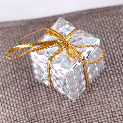 Елочные игрушки "Подарки", 2,5*2,5см 12шт