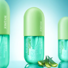 Jomtam Успокаивающий и увлажняющий гель с натуральным соком алое с помпой, 120г