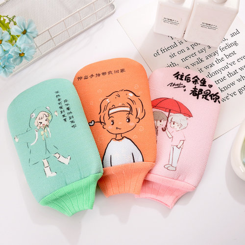 Evazia Мочалка-варежка 14см*23см, 1шт