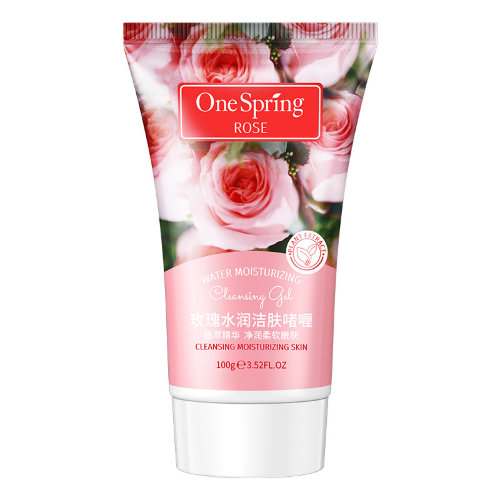 One Spring Гель для умывания с розовой водой, 100мл