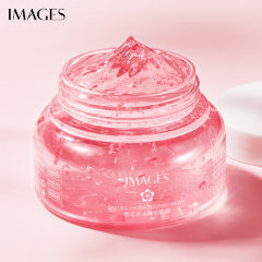 Images Ночная увлажняющая маска для лица с лепестками сакуры, 120г