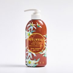 Jigott Парфюмированный лосьон для тела с экстрактом леонтоподиума альпинума Edelweiss Perfume Body Lotion, 500мл