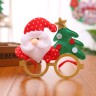 Шуточные новогодние очки, 16*14*14см