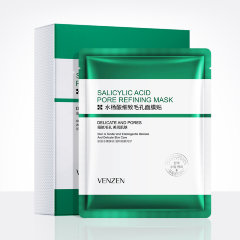 Venzen Тканевая маска с салициловой кислотой для проблемной кожи Salicylic Acid Pore Refining Mask, 25мл