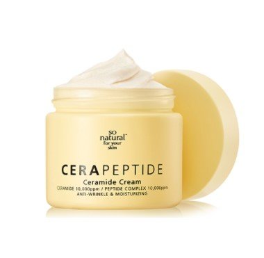 So Natural Антивозрастной крем для лица с керамидами и пептидами Cera Peptide Ceramide Cream, 70мл