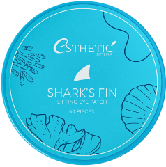 Esthetic House Гидрогелевые патчи для глаз с экстрактом плавника акулы Shark's Fin Lifting Eye Patch, 60шт