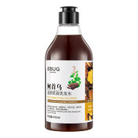 Ebug Увлажняющий шампунь для жестких волос с экстрактом многоцветкового горца Polygonum Multiflorum Moisturizing Plumping Shampoo, 500мл 