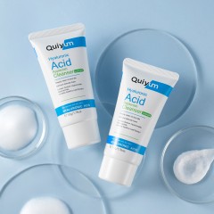 Quiyum Пенка для умывания с гиалуроновой кислотой Hyaluronic Acid Replenish Cleanser, 50г