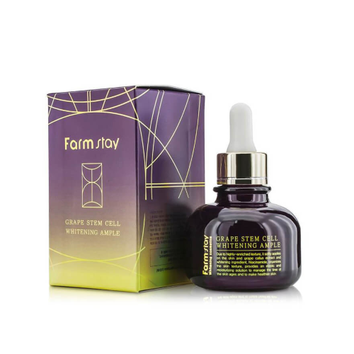 FarmStay Сыворотка для лица со стволовыми клетками Grape Stem Cell Whitening Ample, 30мл