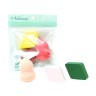 Набор спонжей для макияжа Natural Powder Puff, 3 шт