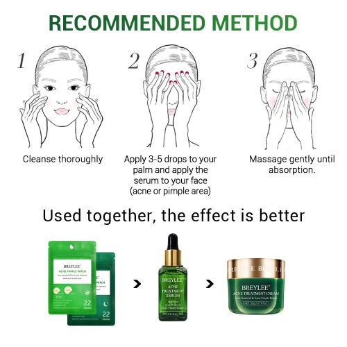 Breylee Сыворотка для лица против акне с экстрактом чайного дерева и ниацинамидом Acne Treatment Serum, 40мл