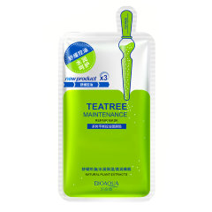 BioAqua Тканевая маска для лица с маслом чайного деревом New Tea Tree Maintenance, 30г