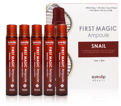 Eyenlip Набор ампульных сывороток для лица с улиточным муцином First Magic Ampoule Snail, 13мл*5шт