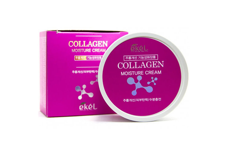 Ekel Увлажняющий крем для лица с коллагеном Moisture Cream Collagen, 100мл